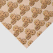 Chelsea Buns UK Currant Bun Bakery British Food Tissuepapier (Detail)