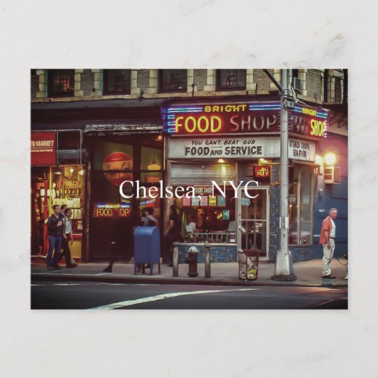 Chelsea, carte postale NYC (Devant)