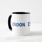 Chelsea FC Café Mug - Londres est bleu (Devant gauche)