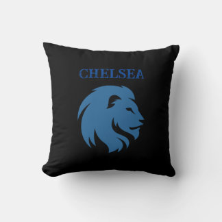 Chelsea FC met leeuw-afbeelding. . kussen