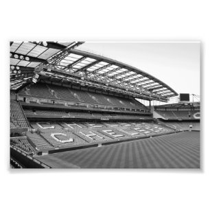 Chelsea FC Stamford Bridge West Stand London Foto Afdruk