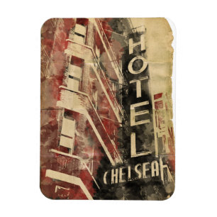 Chelsea Hotel New York City Flexi Magnet