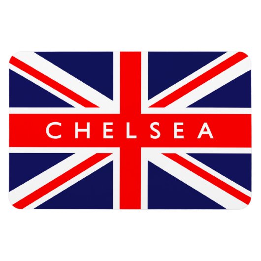 Chelsea UK Flag Magneet (Horizontaal)
