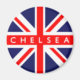 Chelsea UK Flag Magneet