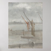 Chelsea Wharf - James Whistler Fine Art Poster (Voorkant)