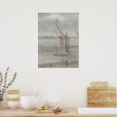 Chelsea Wharf - Poster d'art fine James Whistler (Cuisine)