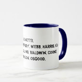 Chelsea's voetbalteam van 1970 mok (Voorkant rechts)