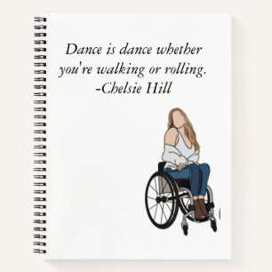 Chelsie Hill Dance is een dans notebook Notitieboek