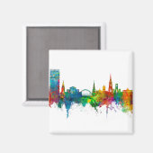 Cheltenham England Skyline Magneet (Voorkant / Achterkant)