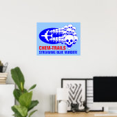 Chem Trails Poster (Thuiskantoor)