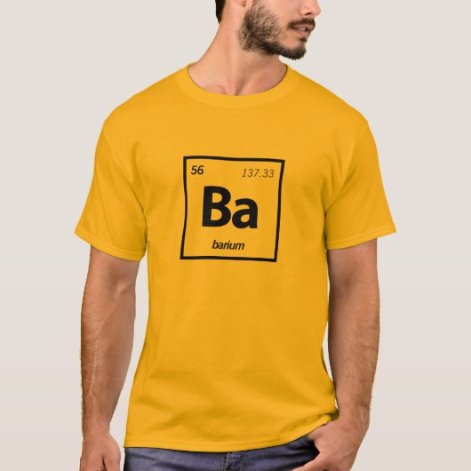 Chemical Barium T-shirt (Voorkant)