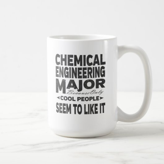 Chemical Engineer College Major Cool Mensen Koffiemok (Rechts)