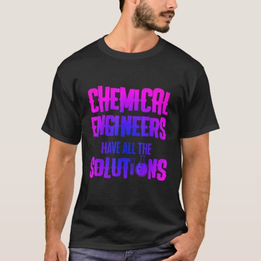Chemical Engineer Engineering 4 T-shirt (Voorkant)