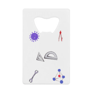 Chemical Engineering Pack 04 Kredietkaart Flessenopener