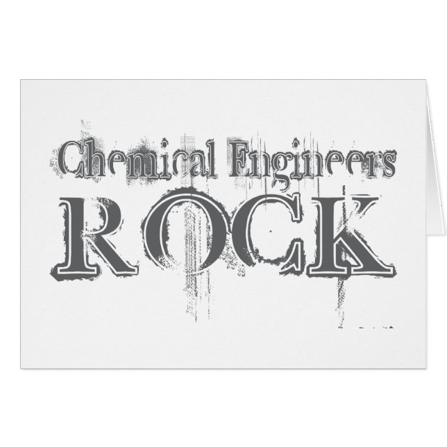 Chemical Engineers Rock (Voorkant Horizontaal)