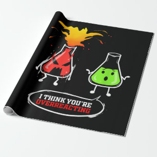 Chemicaliënlaboratorium Chemicaliën je bent overge Cadeaupapier