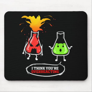 Chemicaliënlaboratorium Chemicaliën je bent overge Muismat