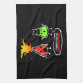 Chemicaliënlaboratorium Chemicaliën je bent overge Theedoek (Verticaal)