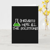 Chemici hebben alle oplossingen kaart (Gele Bloem)