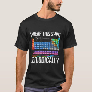 Chemicus Wetenschappelijke Chemie T-shirt