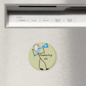 Chemie 101 Stickman Design Funny Gifts Magneet (Insitu (Vaatwasser))