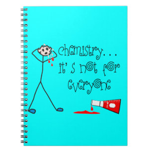 Chemie-belangrijk notebook Spiral Bound Notitieboek