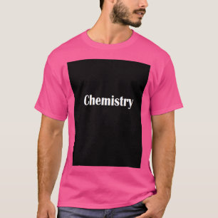 Chemie bouwt fysieke realiteit op t-shirt