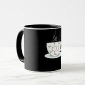 Chemie Caffeine Molecule Mok (Voorkant links)