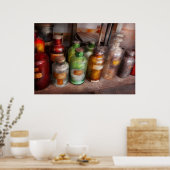 Chemie - Chemicaliën Rainbow Poster (Keuken)