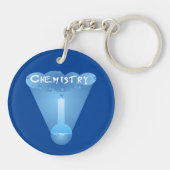 Chemie Cloud Beaker Sleutelhanger (Achterkant)