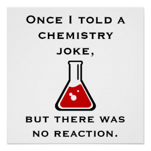 Chemie Docent Chemicus Grappige Grappen Poster Perfect Poster