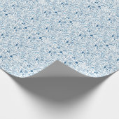 Chemie Doodle Pattern Science Thema Cadeaupapier (Hoek)