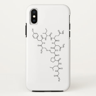 chemie-element liefde voor oxytocine chemische for iPhone x hoesje