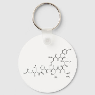 chemie-element liefde voor oxytocine chemische for sleutelhanger