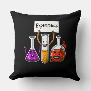 Chemie Experimenten Funny Science Joke Kussen