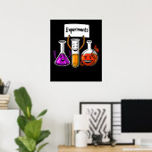 Chemie Experimenten Funny Science Joke Poster (Thuiskantoor)