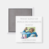 chemie-grappen magneet (Voorkant / Achterkant)