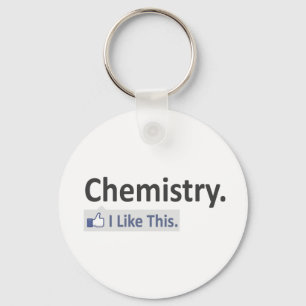 Chemie... ik vind dit leuk sleutelhanger