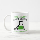 Chemie is als koken koffiemok (Links)