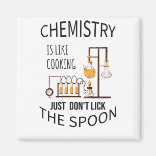 Chemie is als koken, lik gewoon niet op de spoo magneet