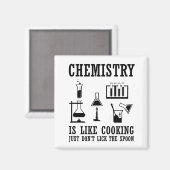 chemie is als koken magneet (Voorkant / Achterkant)