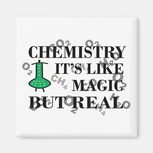 Chemie is als magie maar echt magneet (Voorkant)