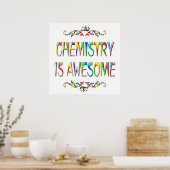 Chemie is Geweldige Poster (Keuken)