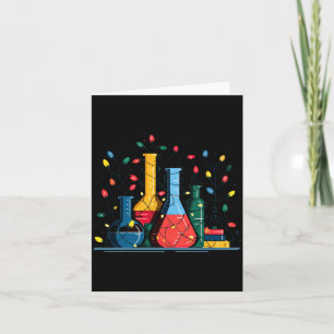 Chemie Kerstlichten Liefhebber Chemicus Wetenschap Kaart