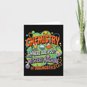Chemie Lab Week 2025 Mysterie Machine van Diagnose Kaart