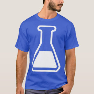 Chemie Laboratoriumflessenpictogram Klassieke TShi T-shirt