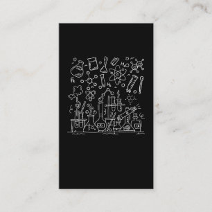 Chemie Laboratory Equipment Science Visitekaartje