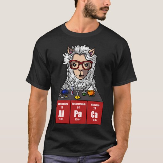 Chemie Lama T-shirt (Voorkant)