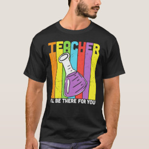 Chemie Leraren School Cijfer Retro Grafisch Plus T-shirt