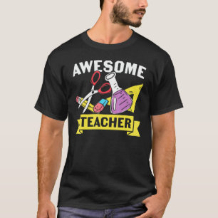 Chemie Leraren School Cijfer Werk Grafisch Plus T-shirt